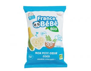 FRANCE BEBE BIO Biscuit Mon Petit Coeur de Ma�s - D�s 8 mois - 30 g