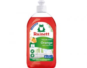 RAINETT Liquide Vaisselle Mains - Formule Concentr�e Orange - 500 ml