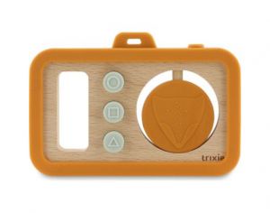 TRIXIE Appareil Photo en Silicone et Bois - Mr Renard - D�s la naissance 