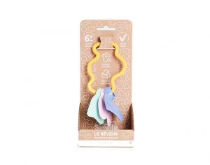 LE JOUET SIMPLE Hochet en Plastique Recycl� - D�s 6 mois