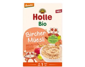 HOLLE Bircher M�esli aux C�r�ales Compl�tes - D�s 12 mois - 200 g