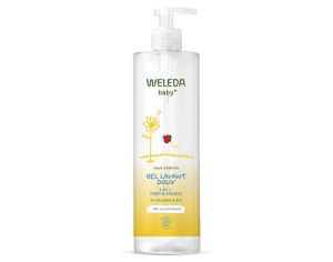 WELEDA Gel Lavant Doux Calendula Sans Parfum 