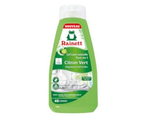 RAINETT Gel Lave-Vaisselle Citron Vert - 650 ml