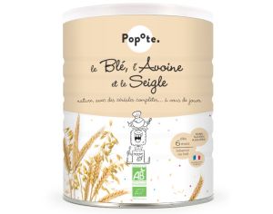 POPOTE Les C�r�ales Bl� Avoine Seigle - 220g