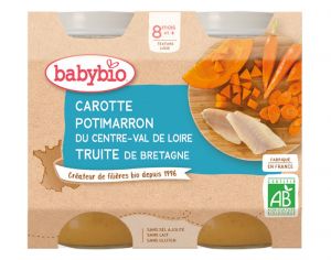 BABYBIO Petits Pots Menu du Jour - 2x200g - D�s 8 mois