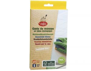 LA DROGUERIE ECOLOGIQUE Gants de M�nage en Latex Ecologique
