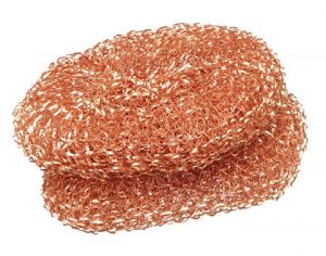 LA DROGUERIE ECOPRATIQUE Lot de 2 �ponges Grattoirs en Cuivre