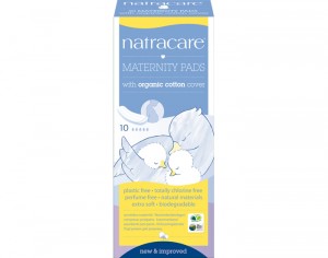 NATRACARE Serviettes Hygi�niques Post Partum - Boite de 10