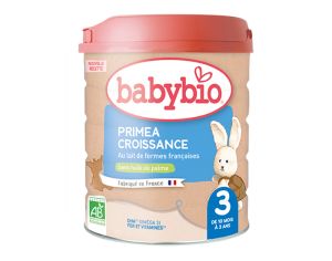 BABYBIO Croissance Prim�a 3 - D�s 10 mois - 800g