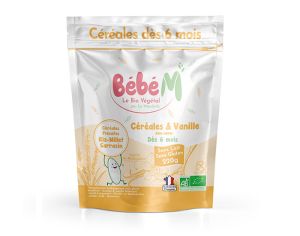 BEBE M C�r�ales Vanille - 220g - D�s 6 mois