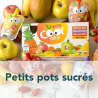 Petits pots sucr&eacute;s